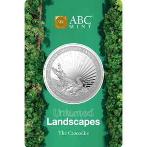 The Crocodile 1oz Coin Blister Pack – Untamed Landscapes Series
