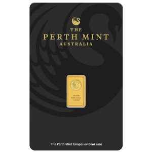 Perth Mint 1g Minted Gold Bar