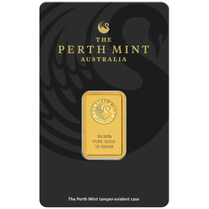 Perth Mint 10g Minted Gold Bar