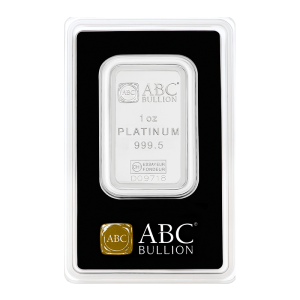 ABC 1oz Platinum Minted Bar – delivery delay appx 3 weeks