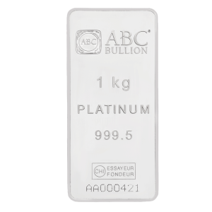 ABC 1kg Platinum Minted Bar