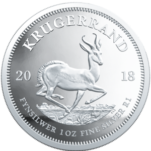 South African Mint 100x 1oz Silver Bullion Krugerrand Coin