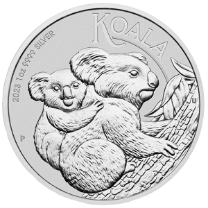 Perth Mint 1oz Koala Silver Coins x 20 – Random Dates