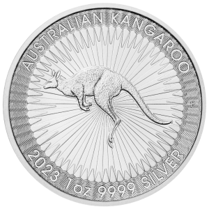 Perth Mint 1oz Silver Kangaroo Coin x 25