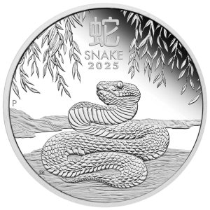 Perth Mint 1oz Year of the Snake Silver Coin 2025